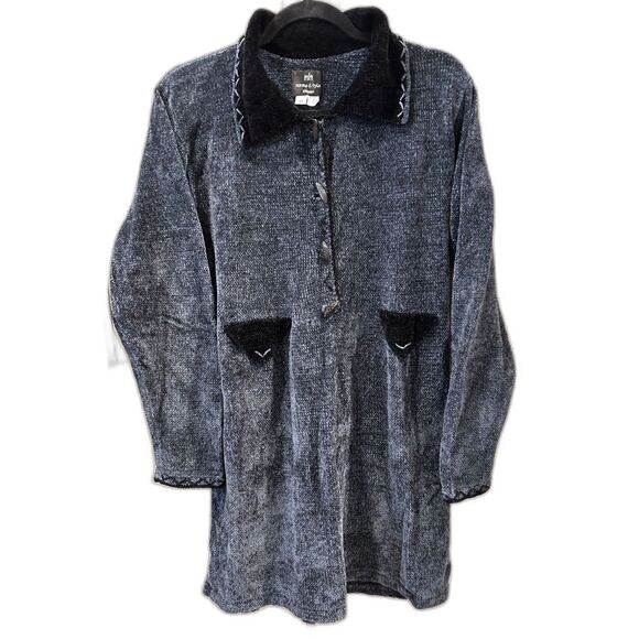 Norma & Hyla Hand Loomed Tunic Style Sweater - Size Medium - Picture 1 of 5